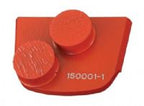Diamante 2 botones rojo  (Hard Concrete) grados 30 al 120