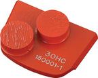 Diamante 2 botones rojo  (Hard Concrete) grados 30 al 120 - vista 3