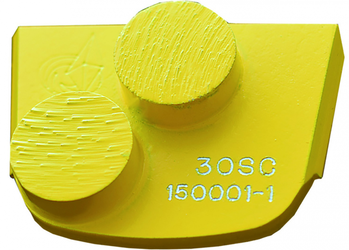 Diamante 2 botones amarillo (Soft Concrete) grados 30 al 120 - vista 3